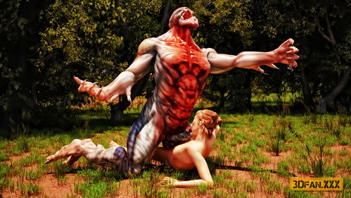 Mutant In The Forest 3D - 3D Monsters Sex Sex with Mutant 