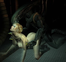 Sex with Alien - 3D Monsters Sex 