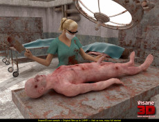Sex with a zombie - 3D Monsters Sex 