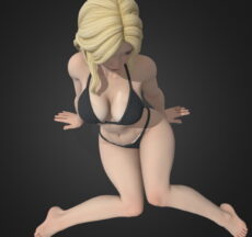 3D sexy girl